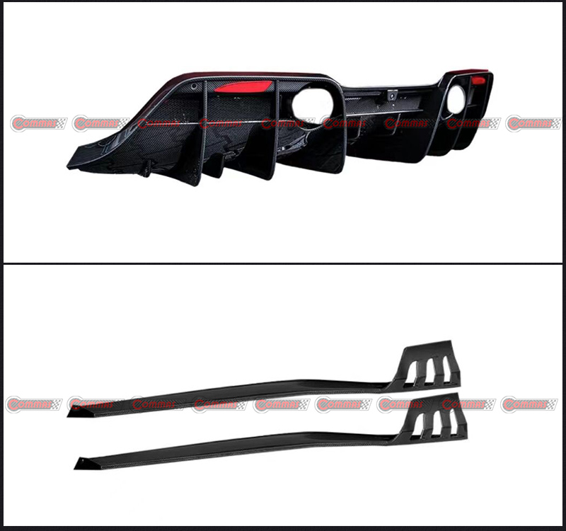 Kits de carrosserie en fibre de carbone de style Keyvany pour Ferrari F8