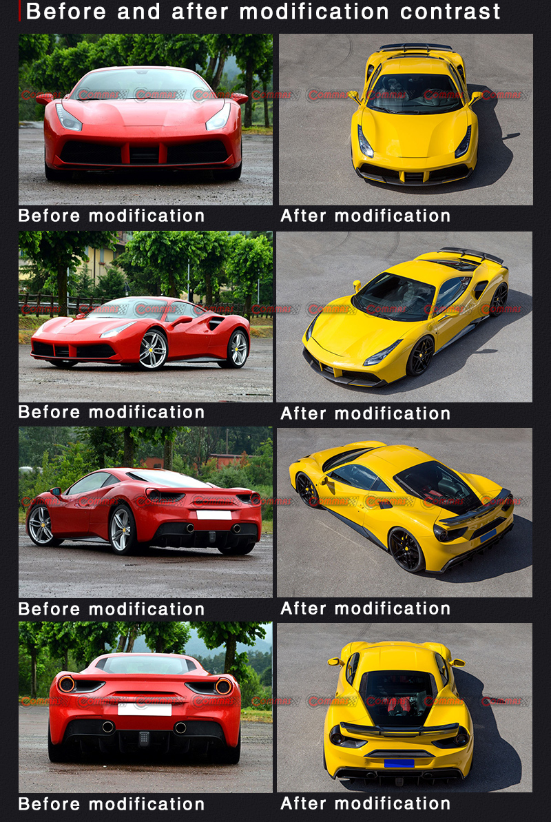 kit carrosserie ferrari 488 novitec