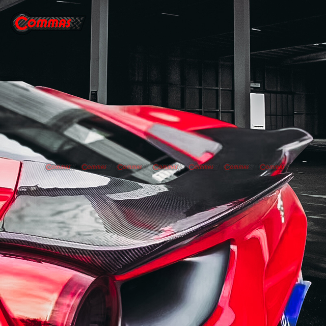 Aileron arrière en Fiber de verre de Fiber de carbone de Style Misha pour Ferrari 488 GTB