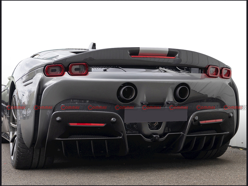 ferrari sf fibre de carbone