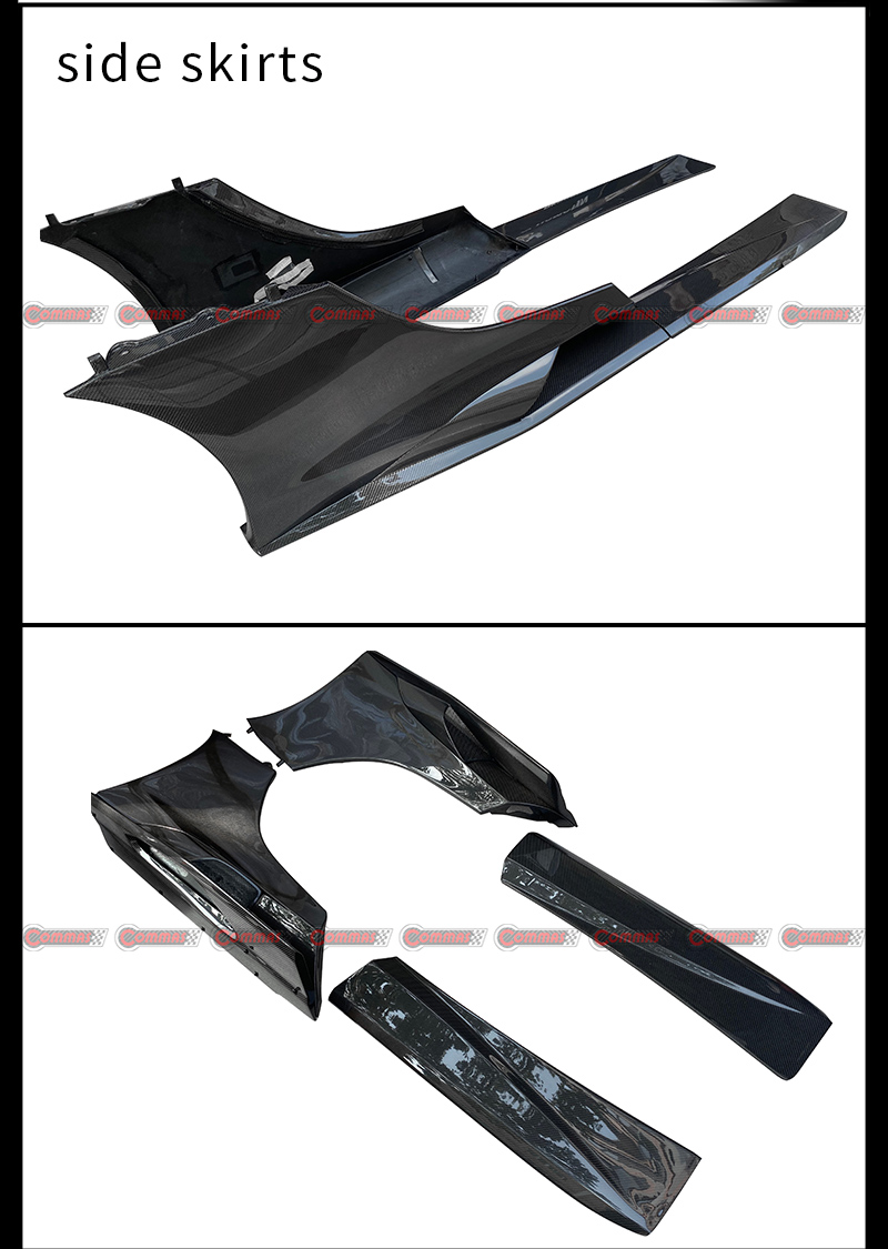 Jupes lat&eacute;rales mclaren 650 style 675lt