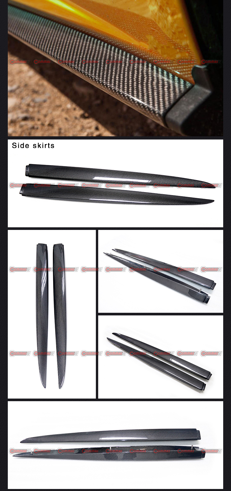 jupe lat&eacute;rale oem mclaren 650s