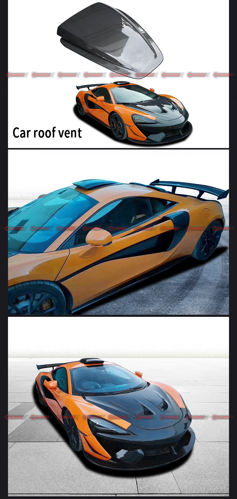 a&eacute;ration de toit novitec mclaren 540S