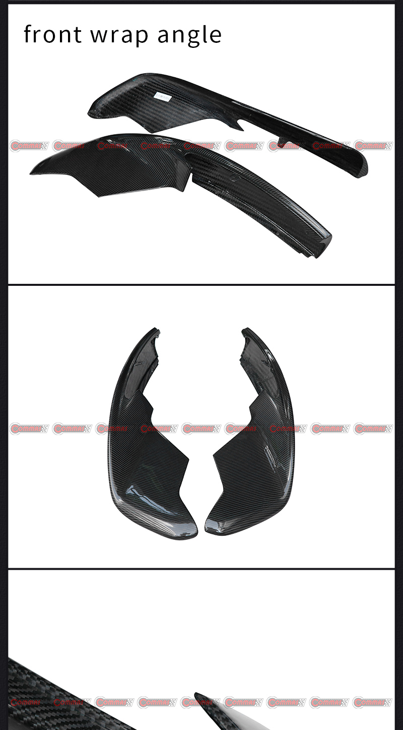 Angle d'enveloppe de pare-chocs avant