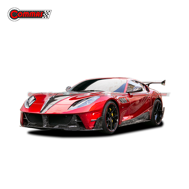 Ailes de becquet arrière en Fiber de carbone de Style Mansory pour Ferrari 812