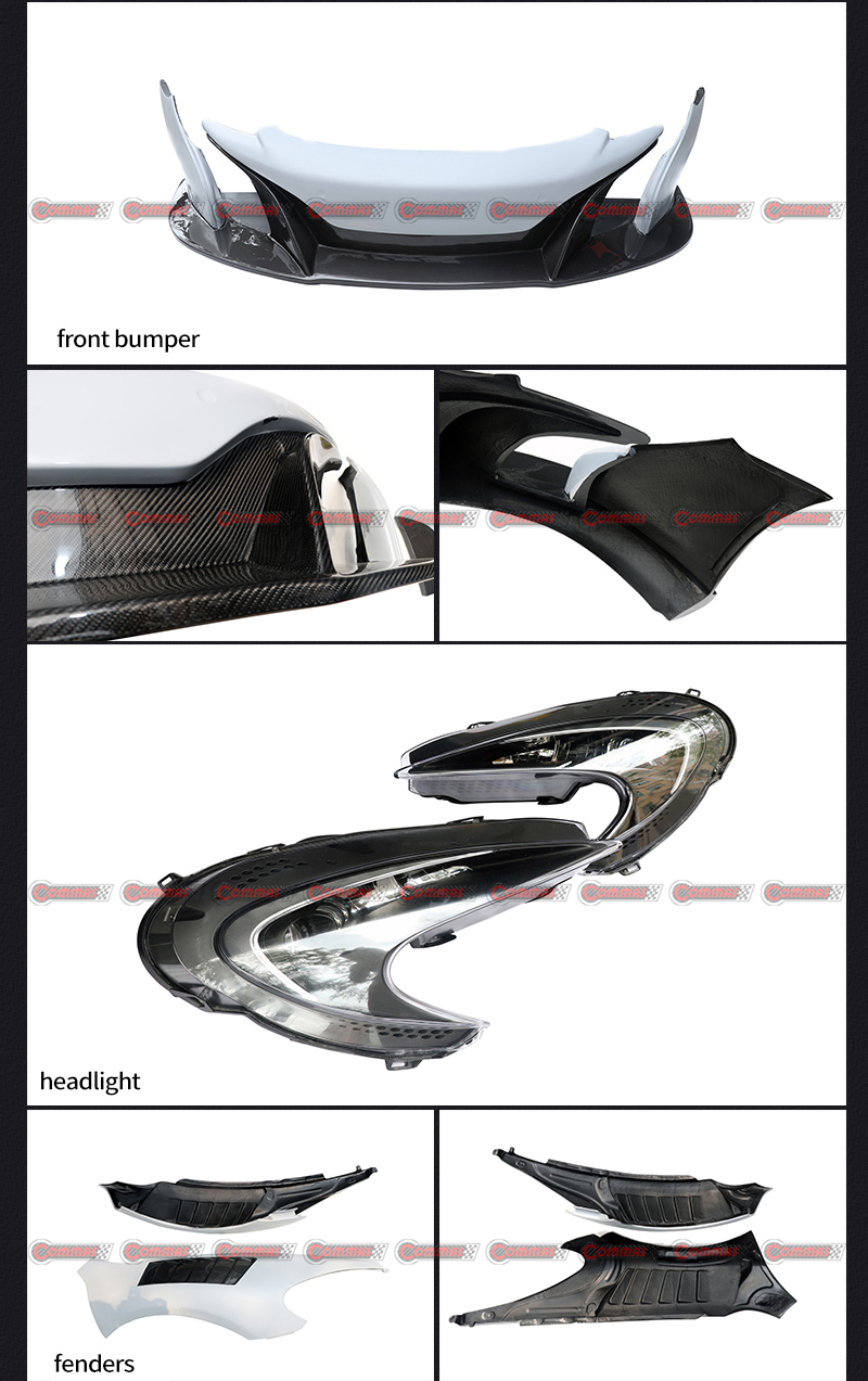 kit carrosserie mclaren mps12c &agrave; 675lt