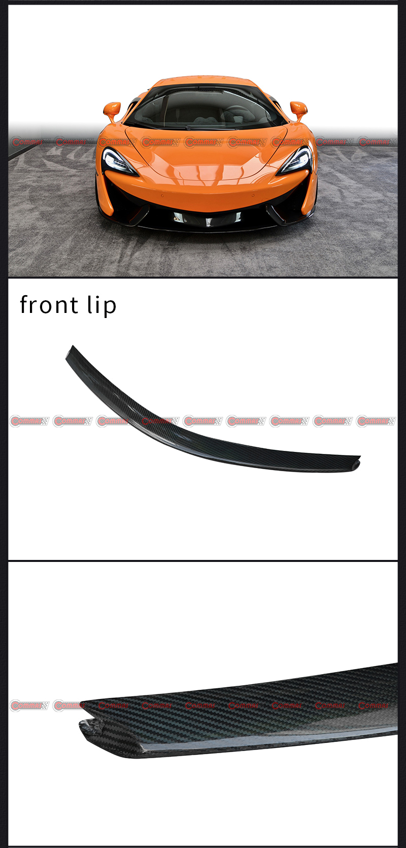 l&egrave;vre avant novitec mclaren 540c