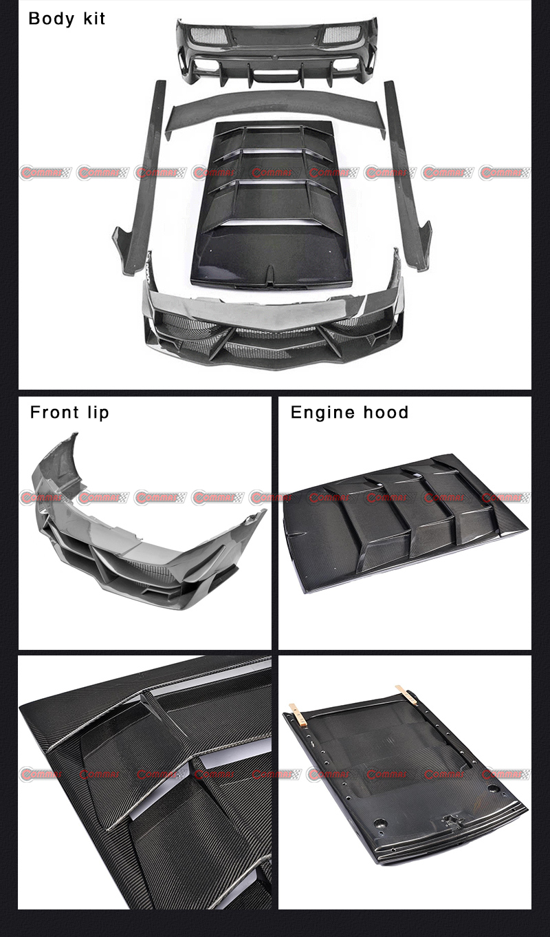 kit carrosserie lambroghini gallardo style lp700