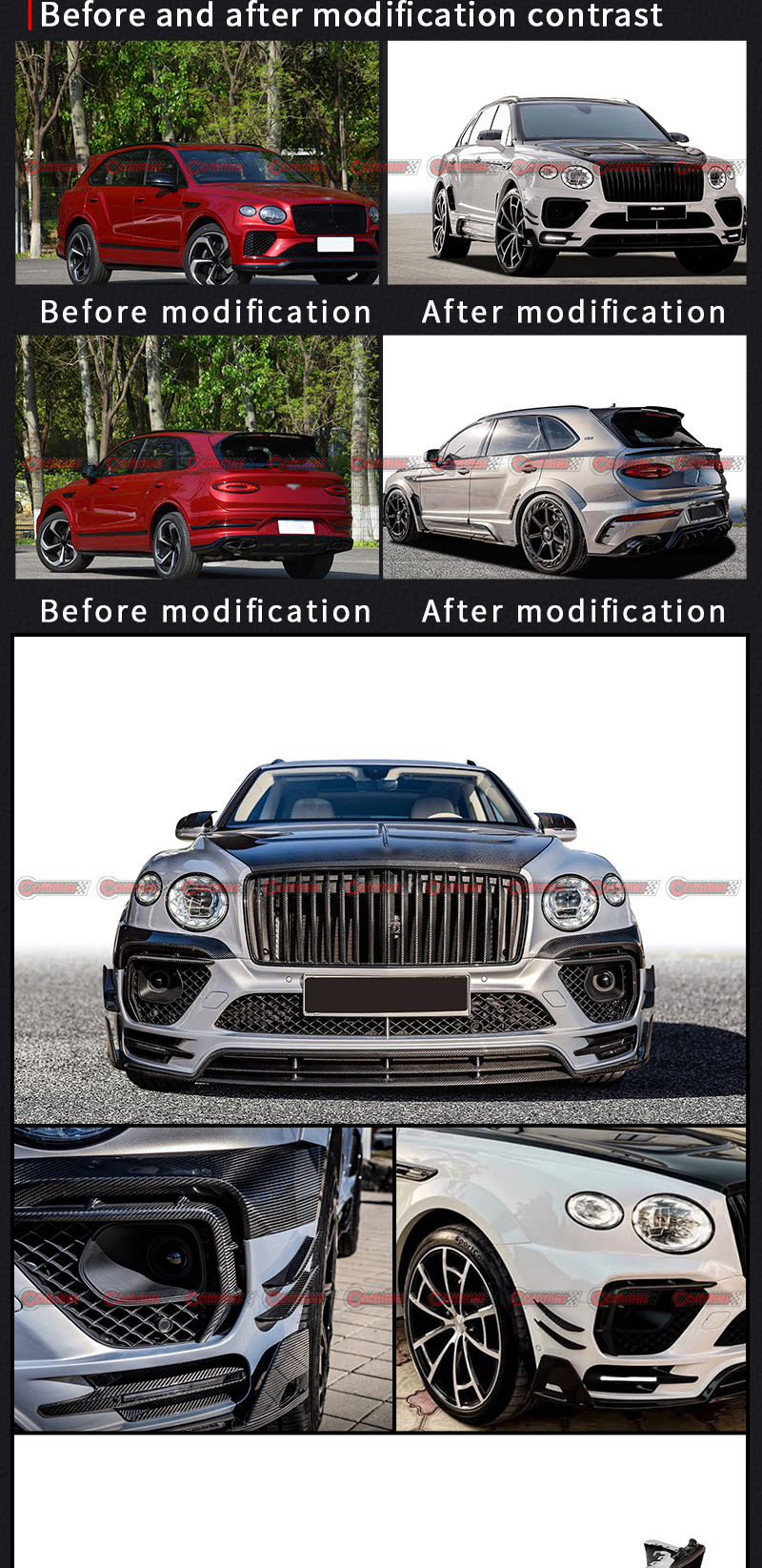 bentley bentayga mansory corps large cit