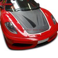 Capot moteur en fibre de carbone de style P1 pour Ferrari 430