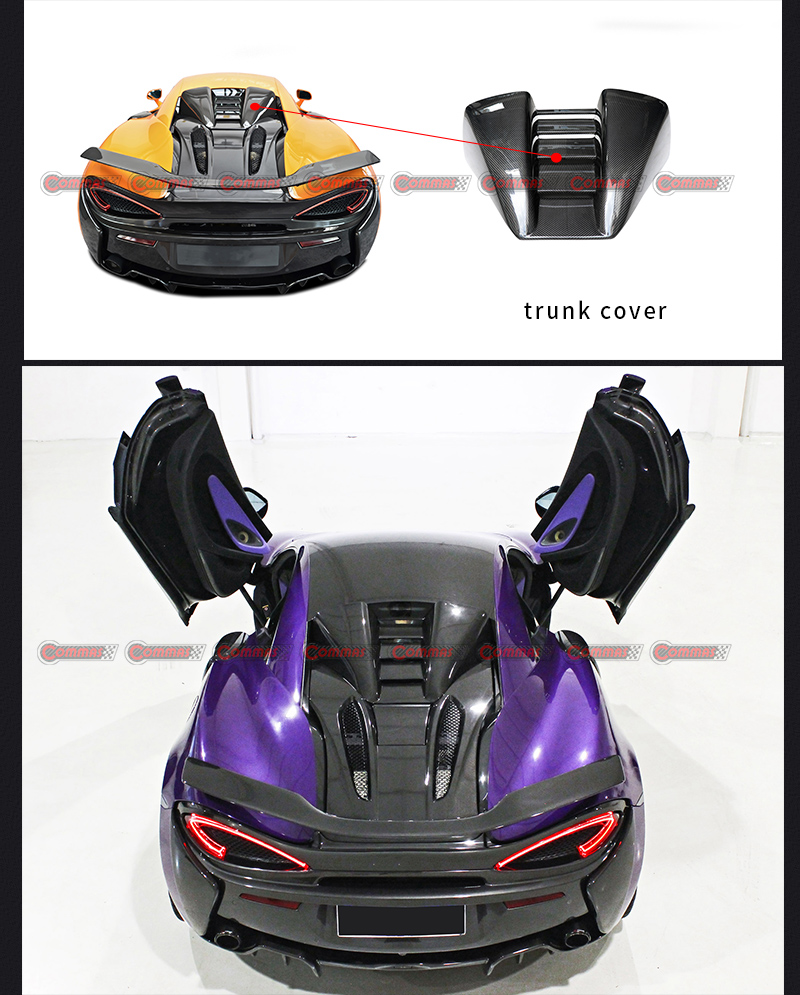 capot moteur novitec mclaren 540s