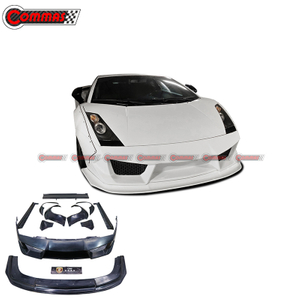 Kit de carrosserie large en Fiber de carbone de Style LB pour Lambroghini Gallardo LP540