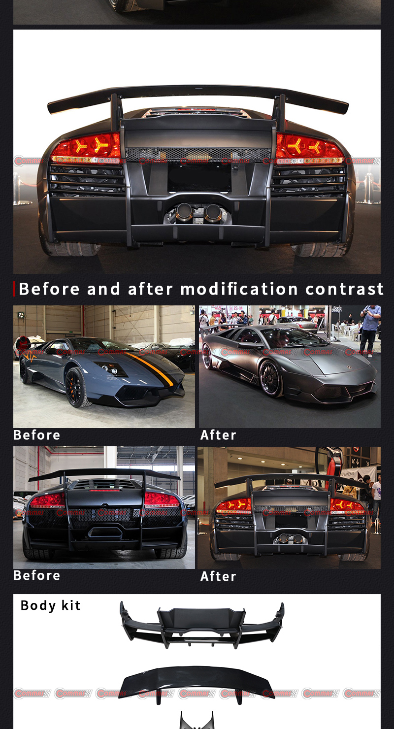 kit carrosserie style voile lambroghini mercielago