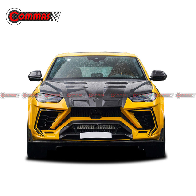 Kit de carrosserie large en fibre de carbone de style Mansory pour Lambroghini URUS