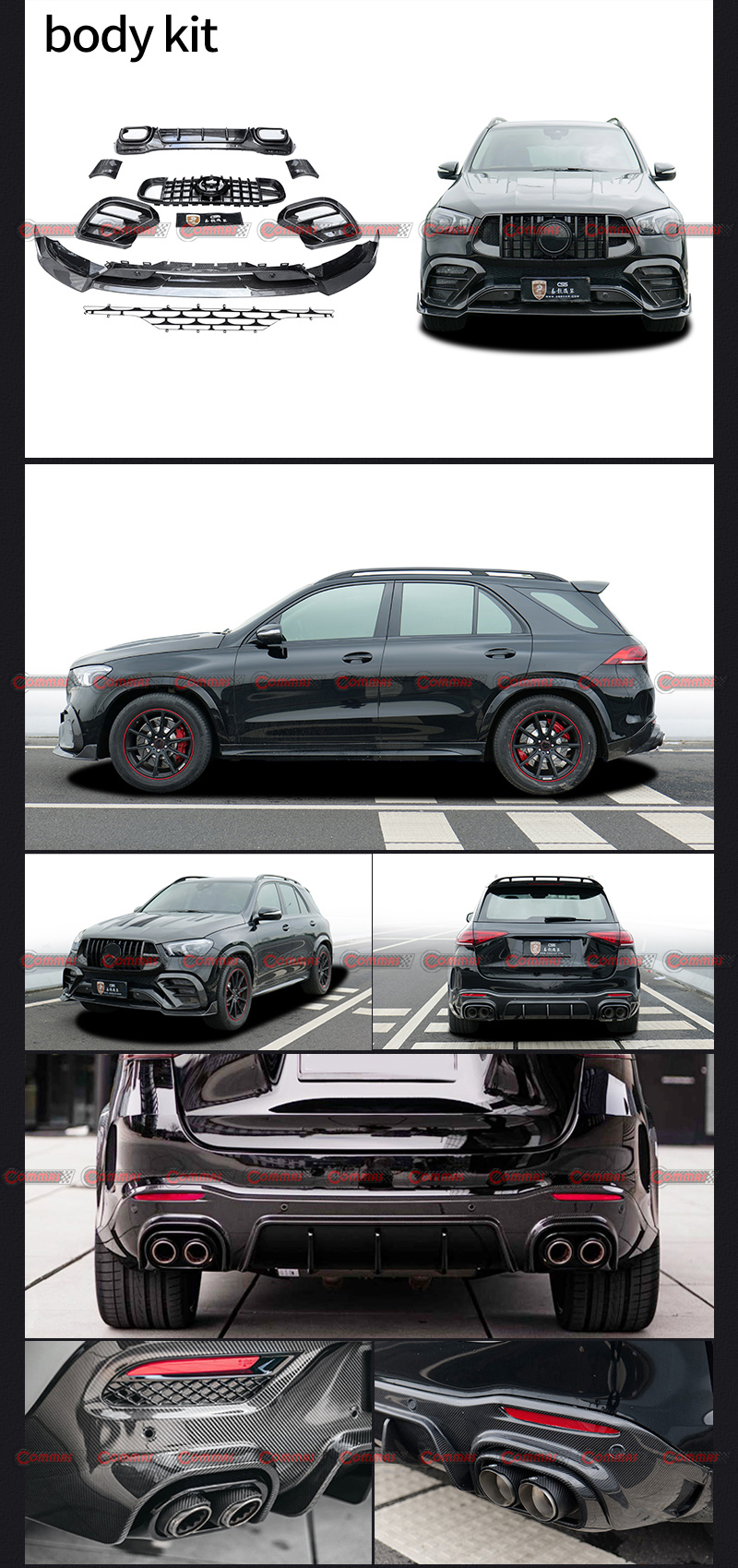 kit carrosserie brabus 800 mercedes benz gle