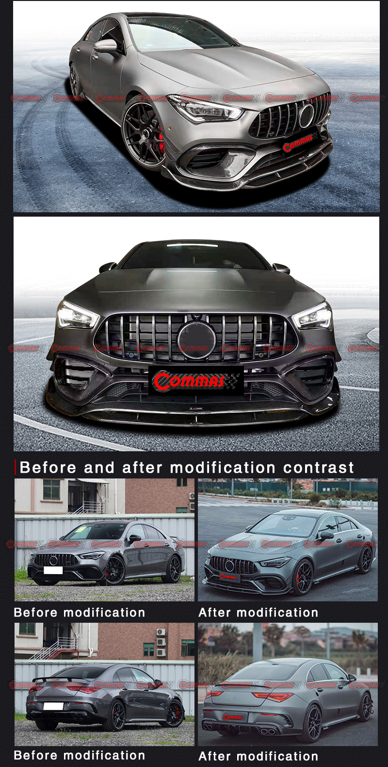 kit carrosserie Mercedes Benz W118