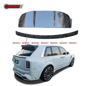 Aileron arrière en Fiber de carbone de Style Mansory pour Rolls Royce Cullinan