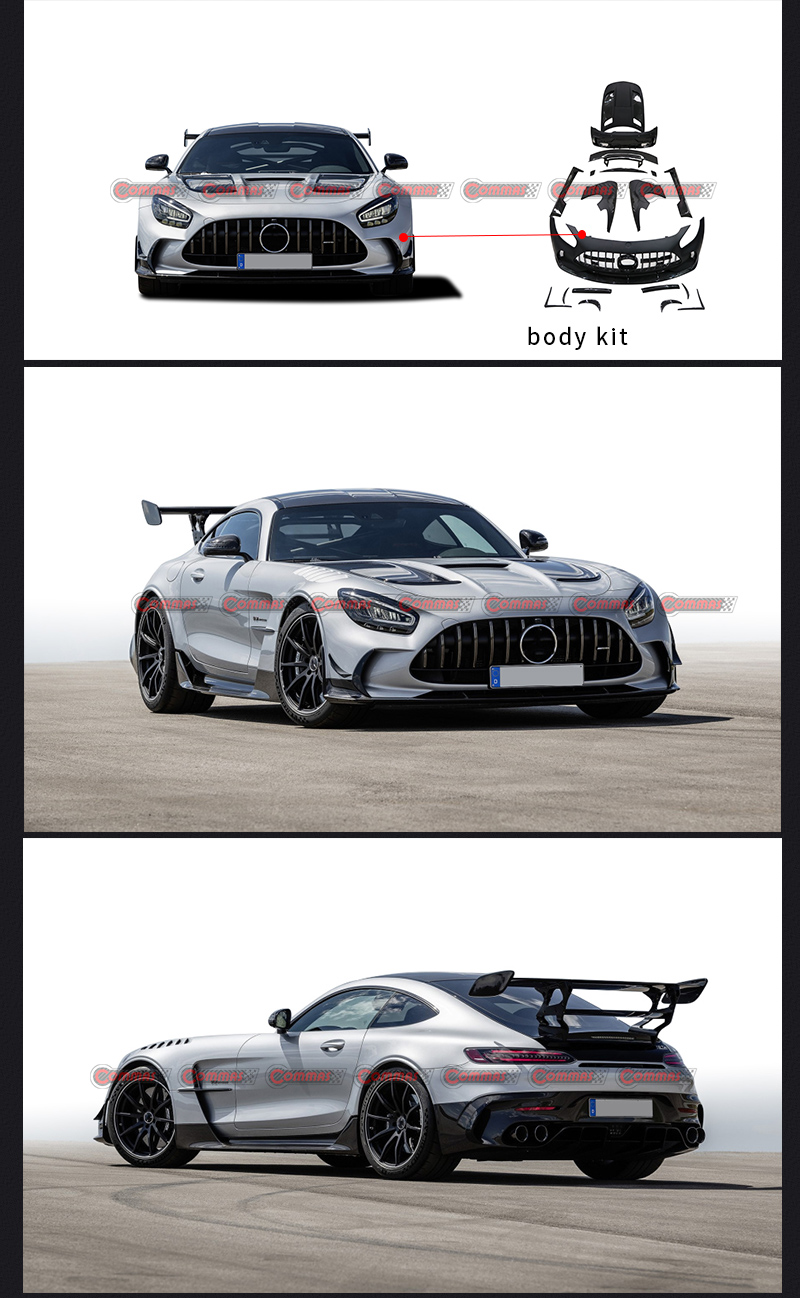 kit carrosserie mercedes benz amg gt s&eacute;rie noire