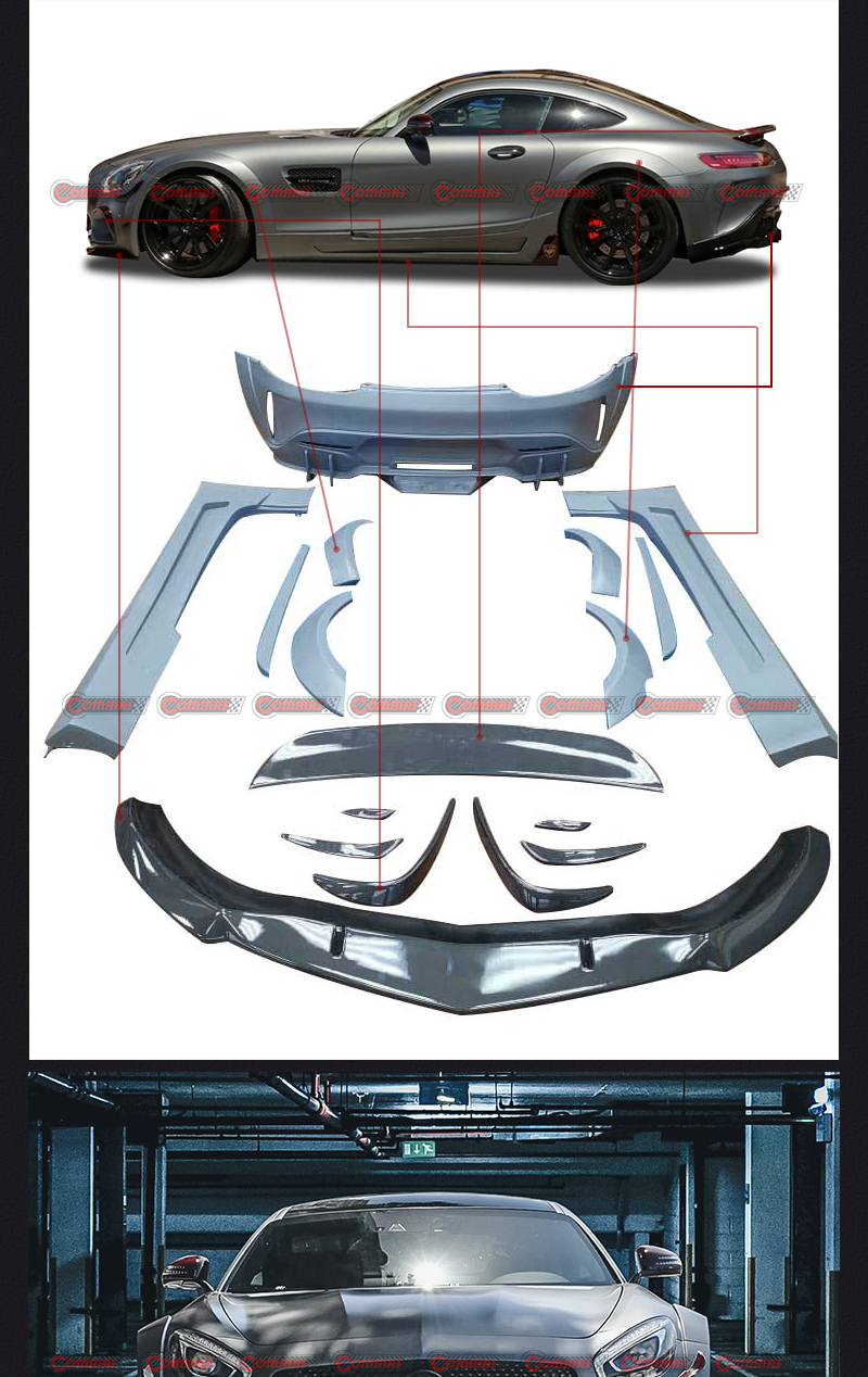 kit carrosserie style atarius mercedes benz amg gt