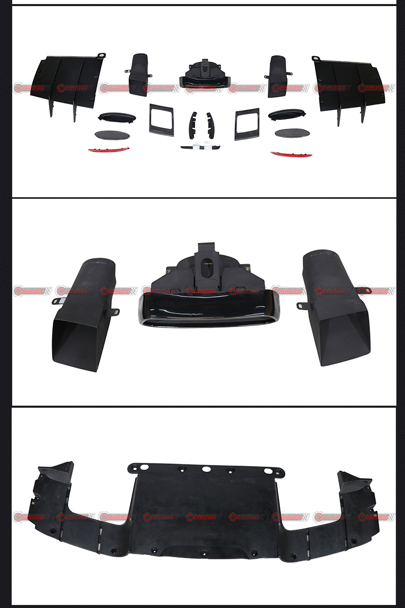 pare-chocs arri&egrave;re style gtr mercedes benz amg gt