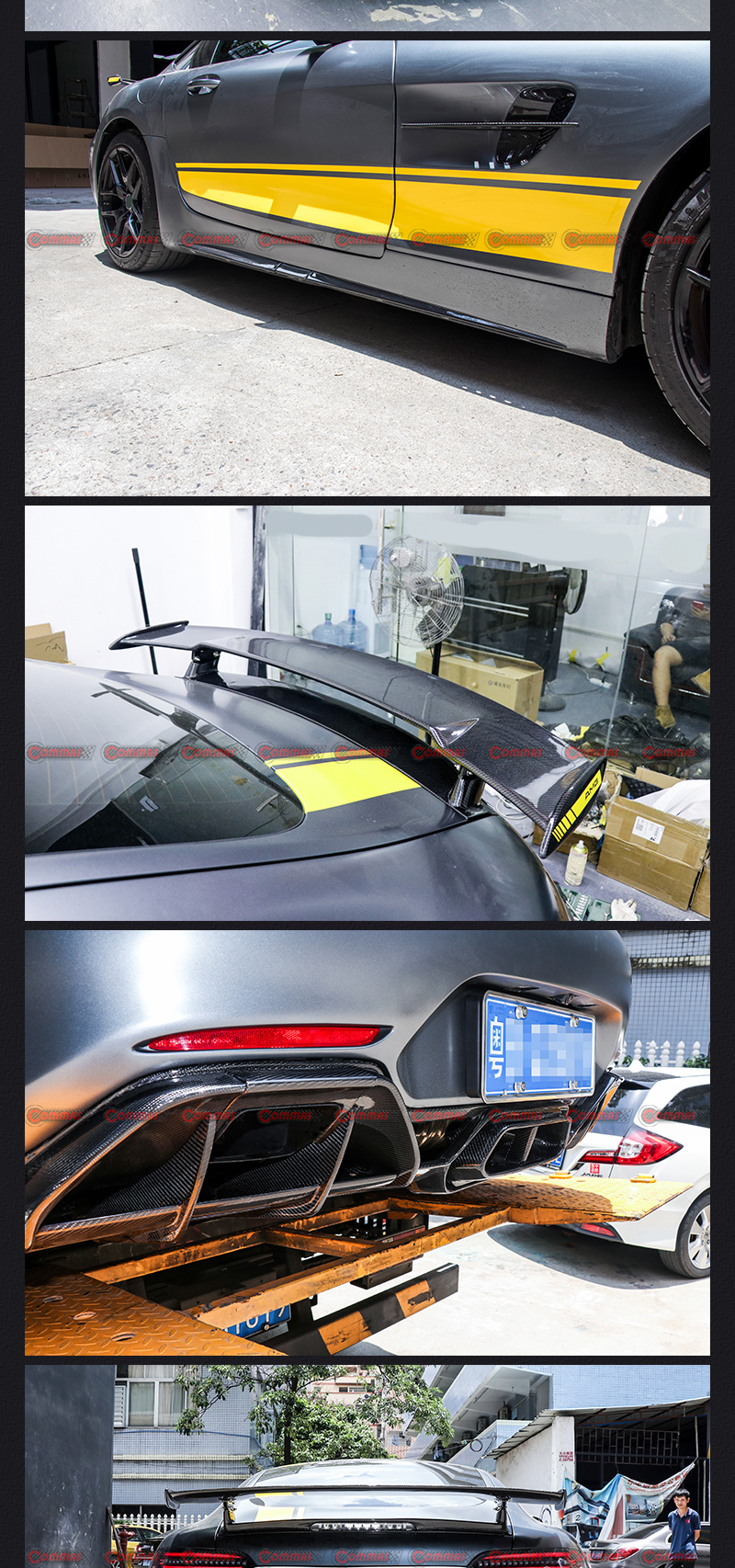 kit carrosserie style gtr pour amg gt