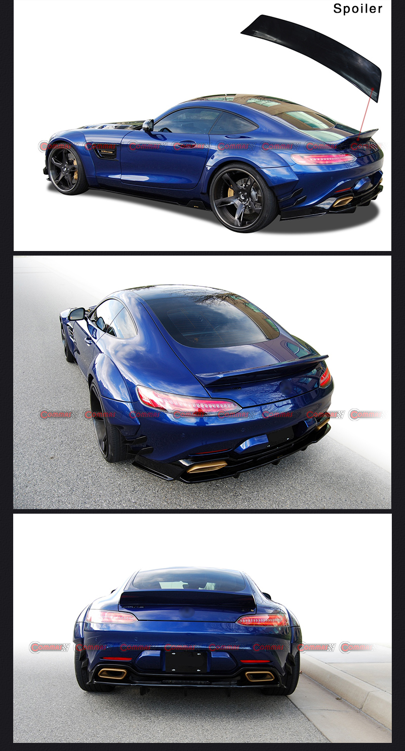 aileron arri&egrave;re style pd mercedes benz amg gt
