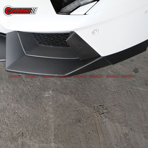 Rabats de séparateur de lèvre avant en Fiber de carbone de Style OEM pour Lamborghini Aventador Lp700 