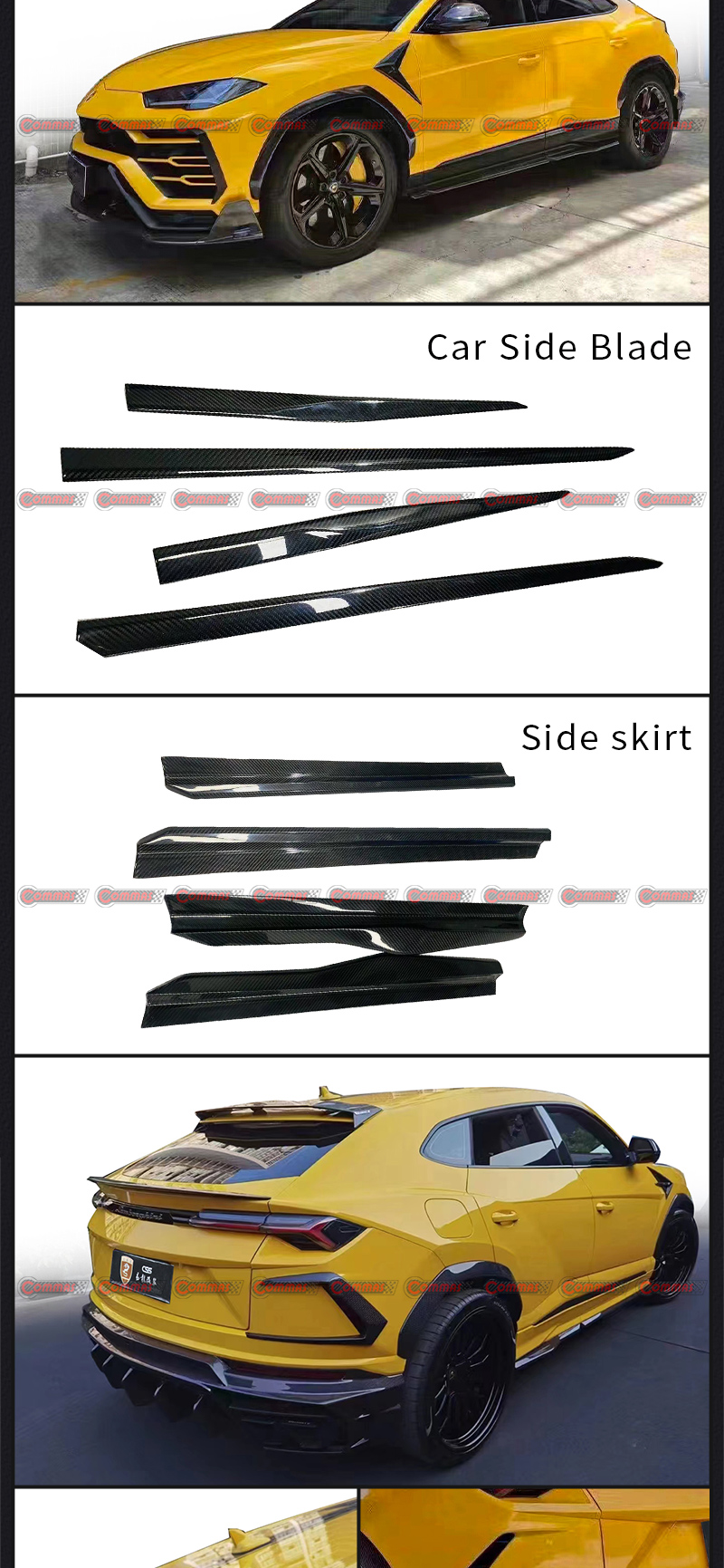 Kit carrosserie Lamborghini Urus Mansory