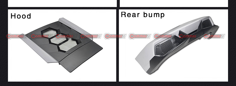 Mise &agrave; niveau lp640 vers le kit carrosserie lp670