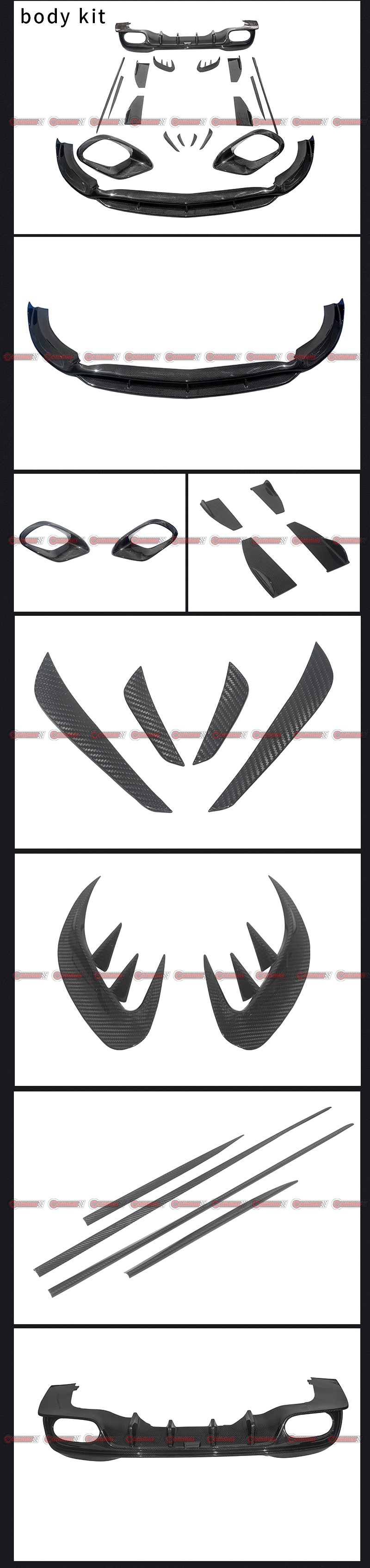 kit carrosserie mercedes benz cla