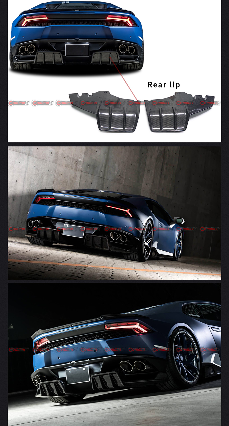 pare-chocs arri&egrave;re Rowen pour Lambroghini Huracan