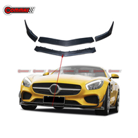 Séparateur de lèvre avant en Fiber de carbone de Style Revozport pour Mercedes Benz AMG GT GTS