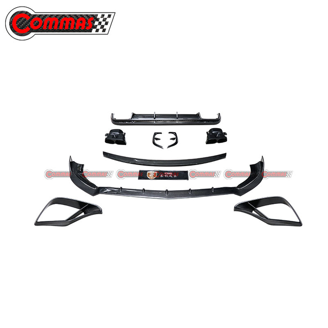 Kit de carrosserie en fibre de carbone de style Brabus pour Mercedes Benz Classe S C217