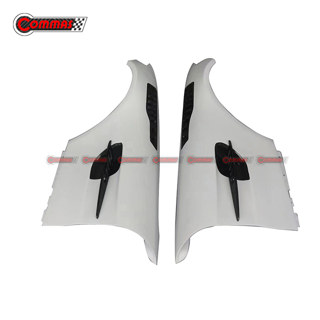 Ailes avant de voiture de fibre de carbone de style pro pour Mercedes Benz AMG GT