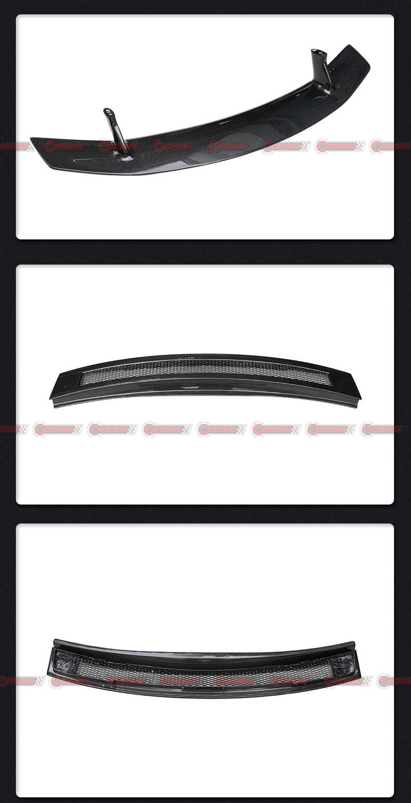 Aileron arri&egrave;re en fibre de carbone s&egrave;che Audi R8