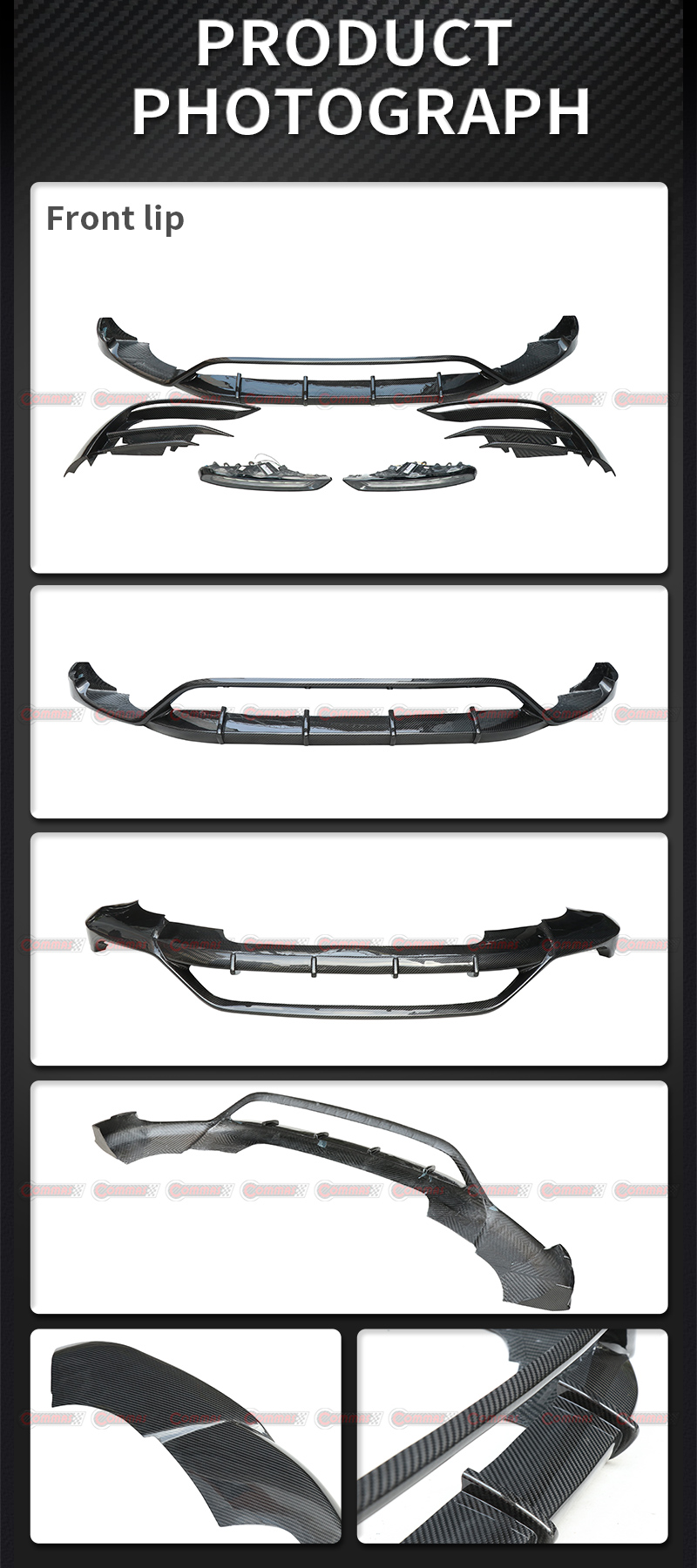 pare-chocs avant style topcar mercedes benz gle