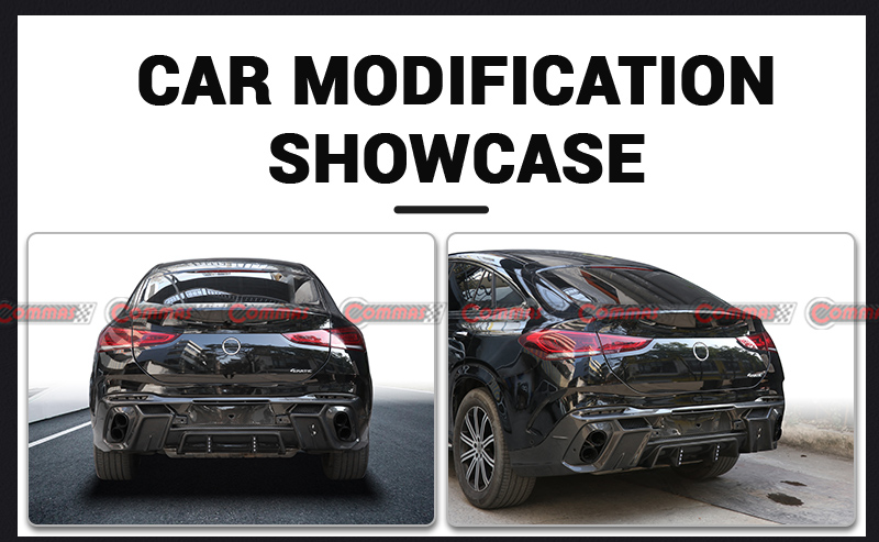 diffuseur arri&egrave;re mercedes benz gle larte