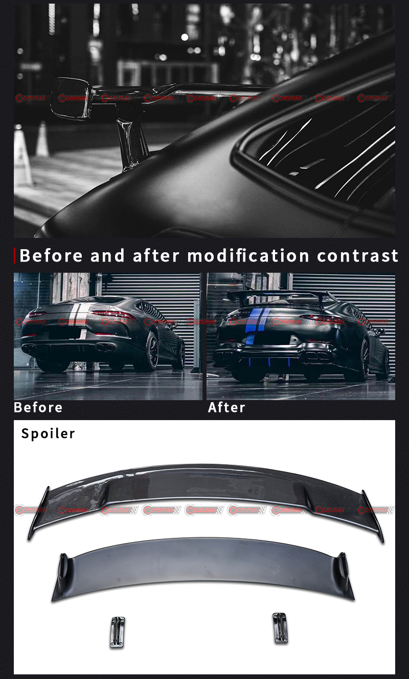 aileron arri&egrave;re style gtr mercedes benz amg gt