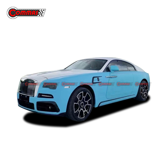 Kit de carrosserie Mansory en fibre de carbone sèche pour Rolls Royce Wraith