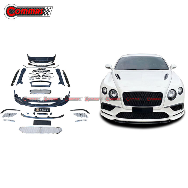 Kit de carrosserie en matériau Supersport Style CF FRP PP pour Bentley Continental GT 2012-2015