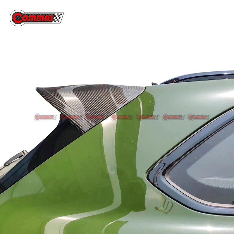 Aile de becquet de fenêtre de botte arrière en Fiber de carbone sèche pour Bentley Bentayga 2020-2022