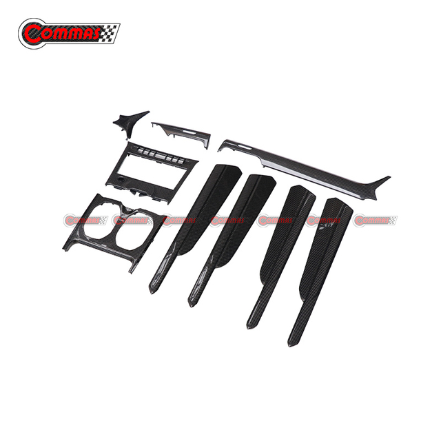 Garniture de contrôle central d'intérieur de voiture de fibre de carbone de style d'OEM pour Lambroghini URUS