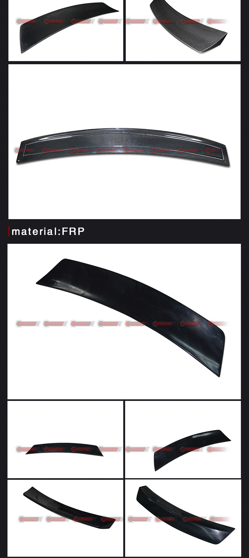 aileron arri&egrave;re style pd mercedes benz amg gt