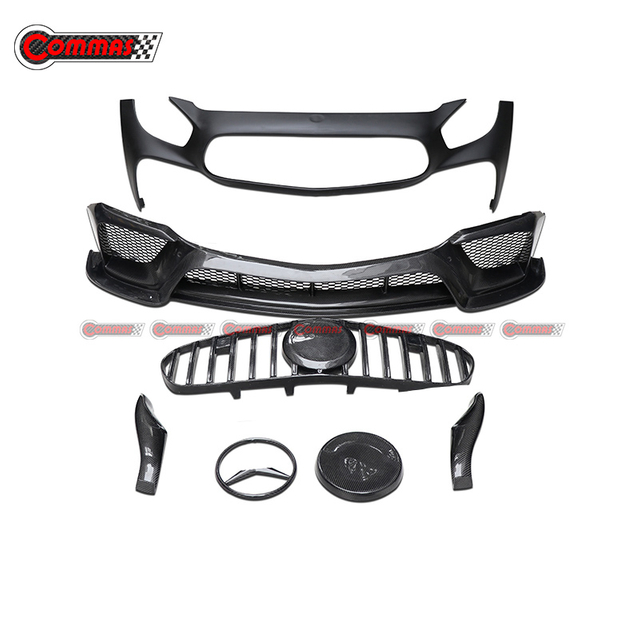 Pare-chocs avant en Fiber de carbone de Style IPM pour Mercedes Benz AMG GT GTS