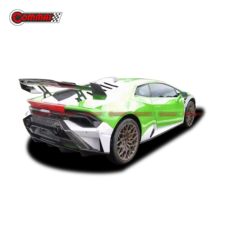 Kit de carrosserie demi-fibre de carbone Style STO pour Lamborghini Huracan Lp610 Lp580 