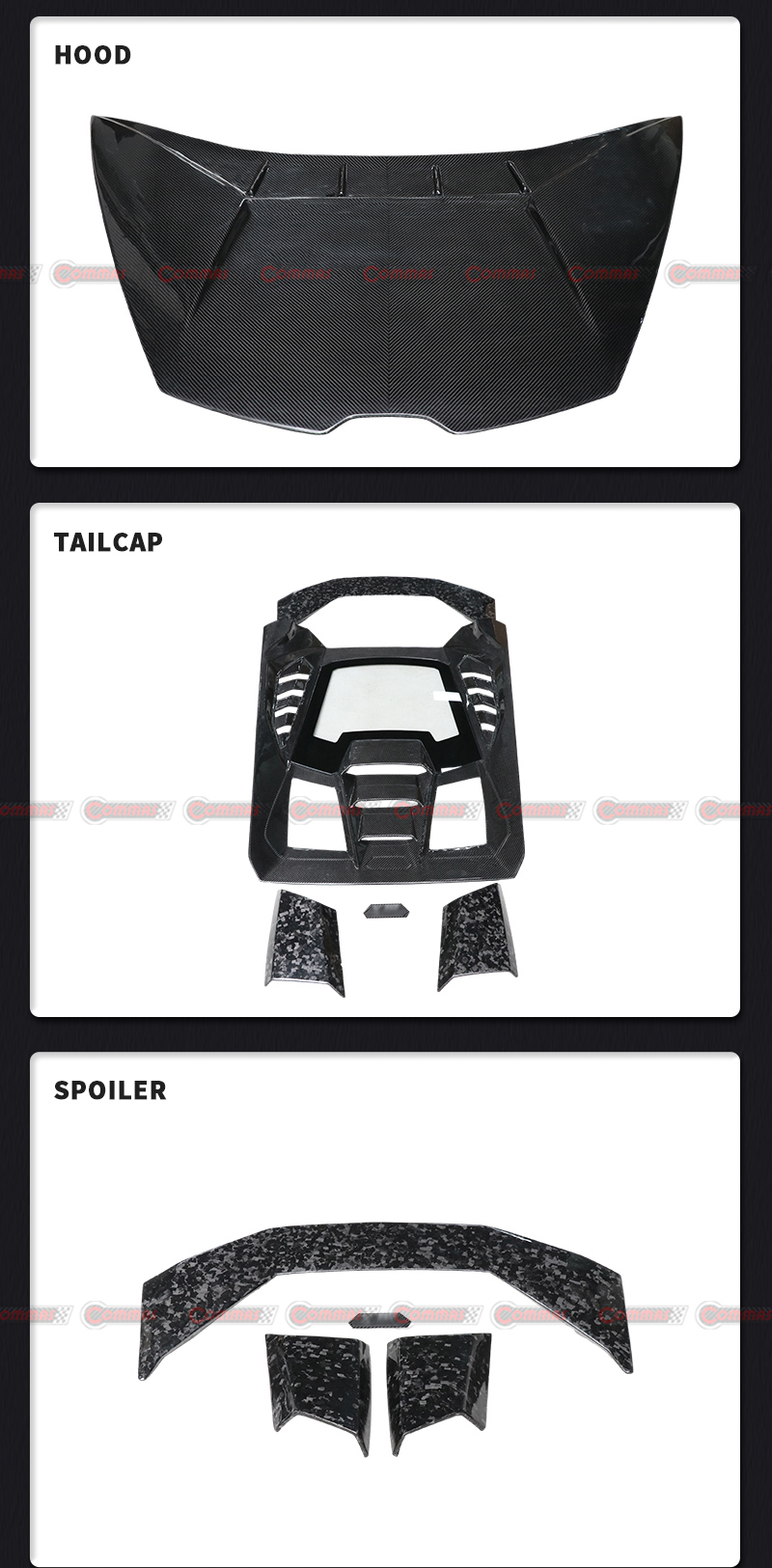 Kit carrosserie Tecnica pour Lambroghini Huracan