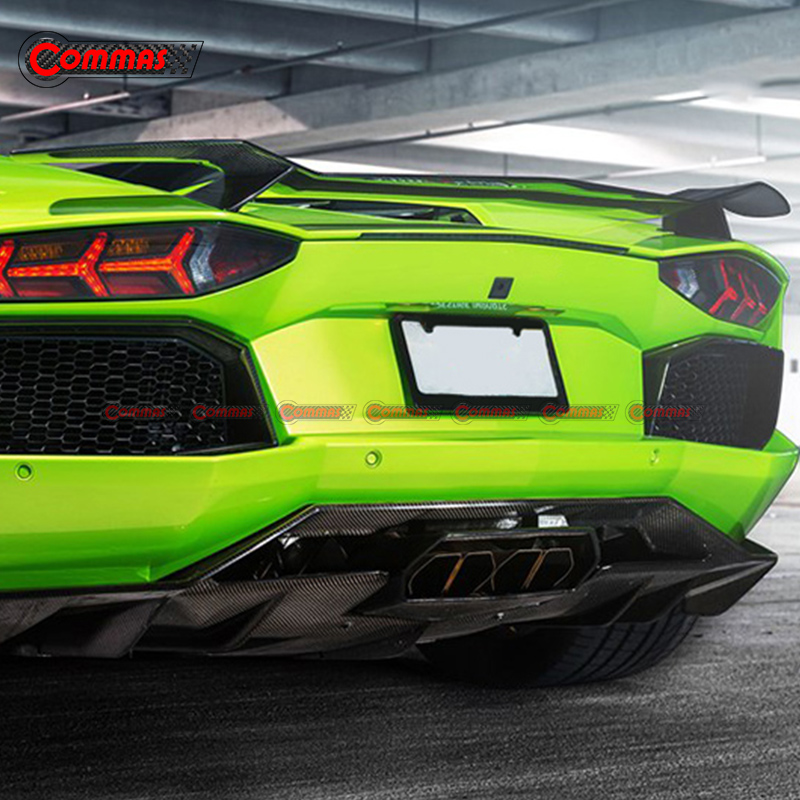 Aileron arrière en Fiber de carbone de Style Vorsteiner pour Lamborghini Aventador LP700