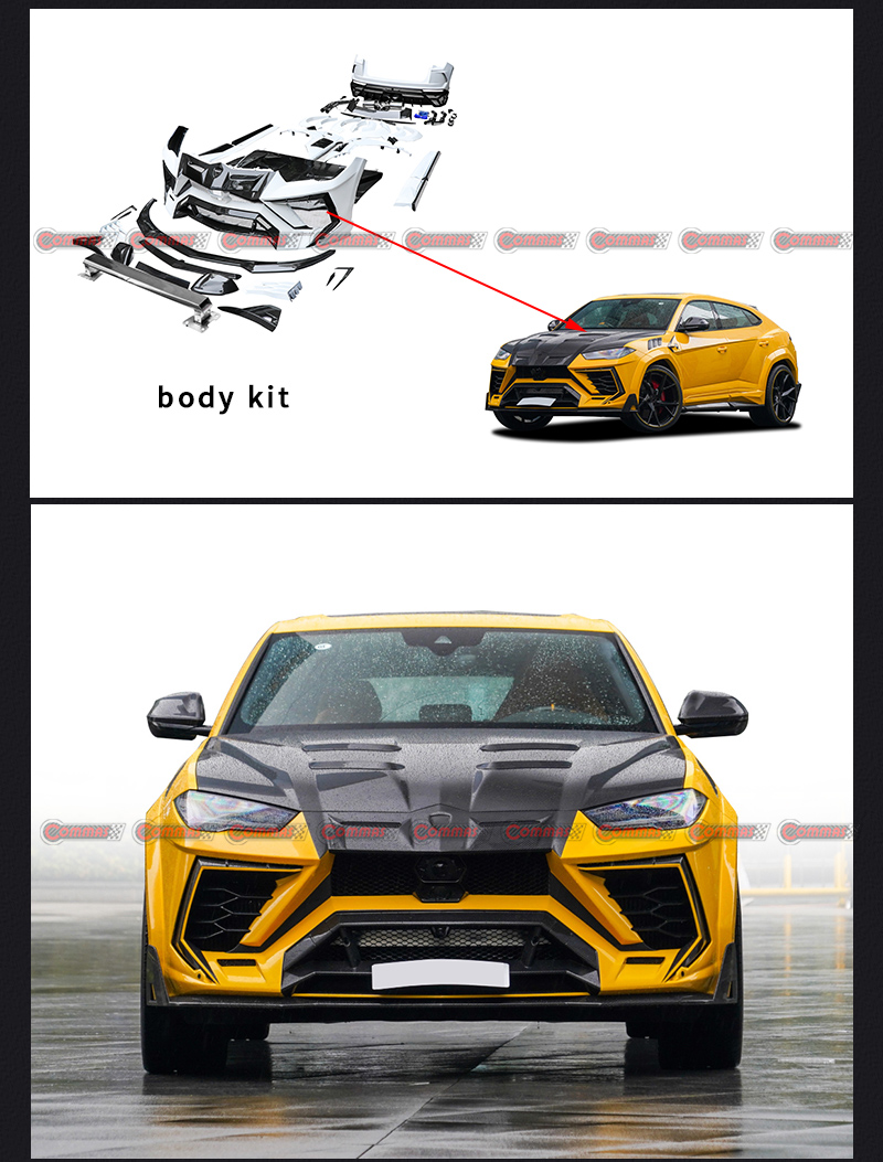 kit carrosserie lambroghini urus mansory