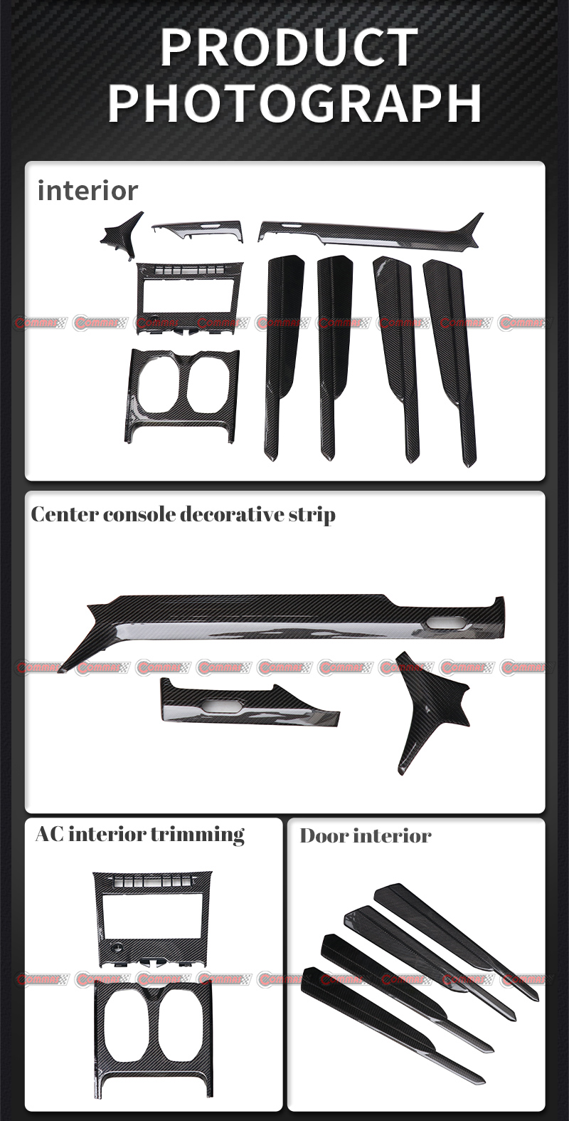 Lambroghini Urus Garnitures int&eacute;rieures de remplacement