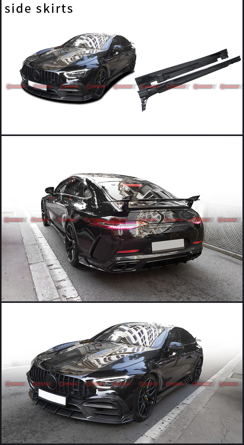 Jupes lat&eacute;rales de style topcar Mercedes Benz Amg GT